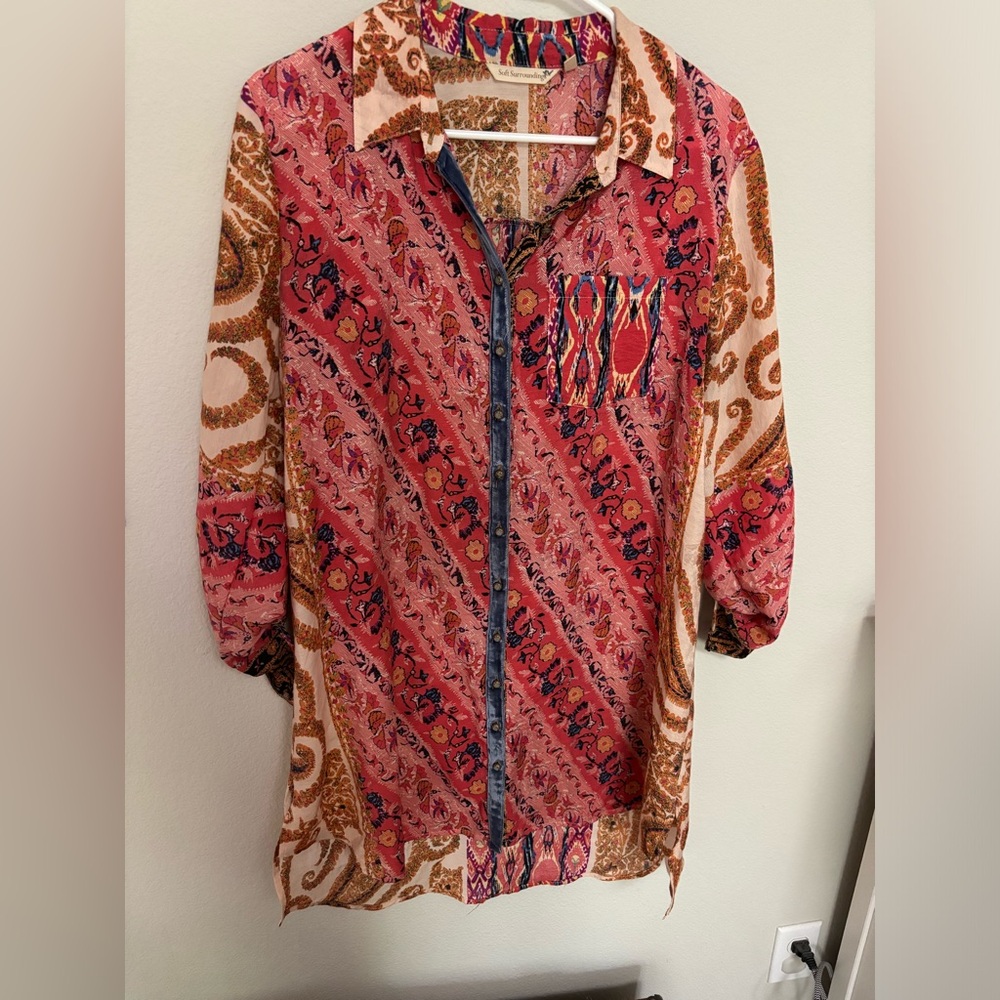 NWOT Soft surroundings tunic top